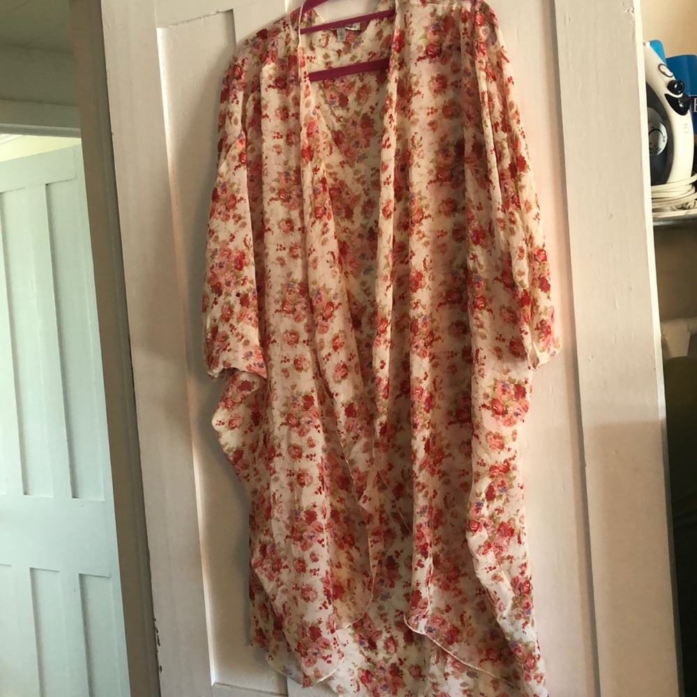 Charlotte Russe Sheer Kimono